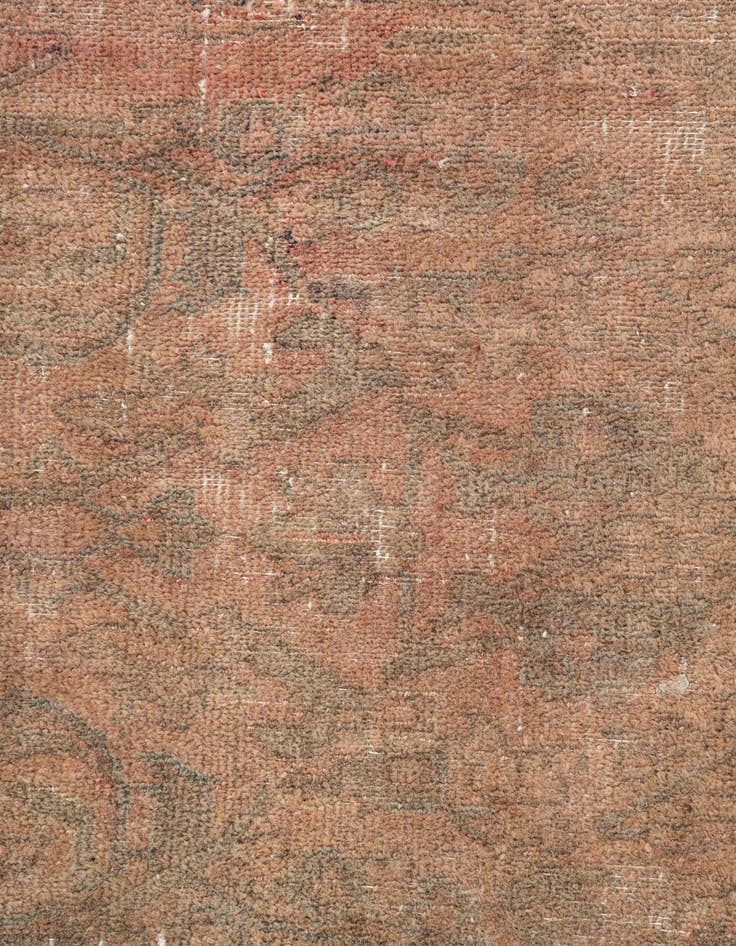 Detail image of  4' 2 x 6' 1  Hand Knotted Ultra Vintage Persian Wool Rug