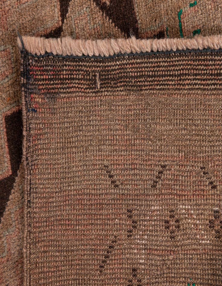 Detail image of  3' 5 x 6' 5  Hand Knotted Ultra Vintage Persian Wool Rug