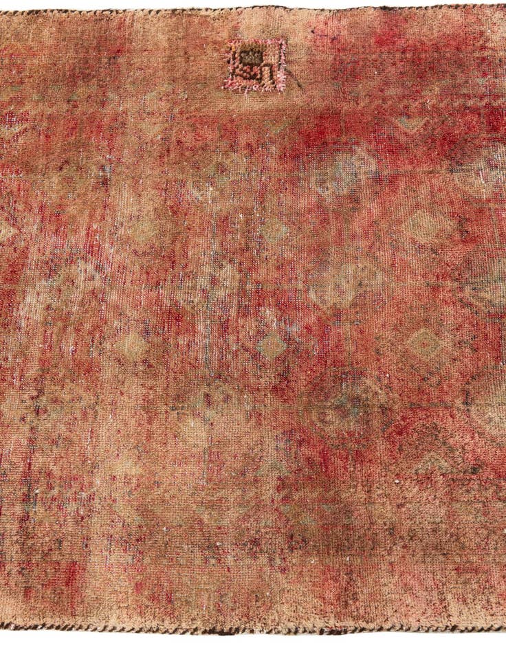 Detail image of  2' 9 x 4' 10  Hand Knotted Ultra Vintage Persian Wool Rug