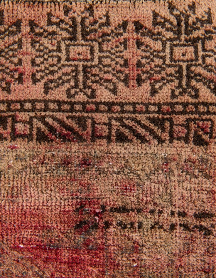 Detail image of  2' 9 x 4' 10  Hand Knotted Ultra Vintage Persian Wool Rug