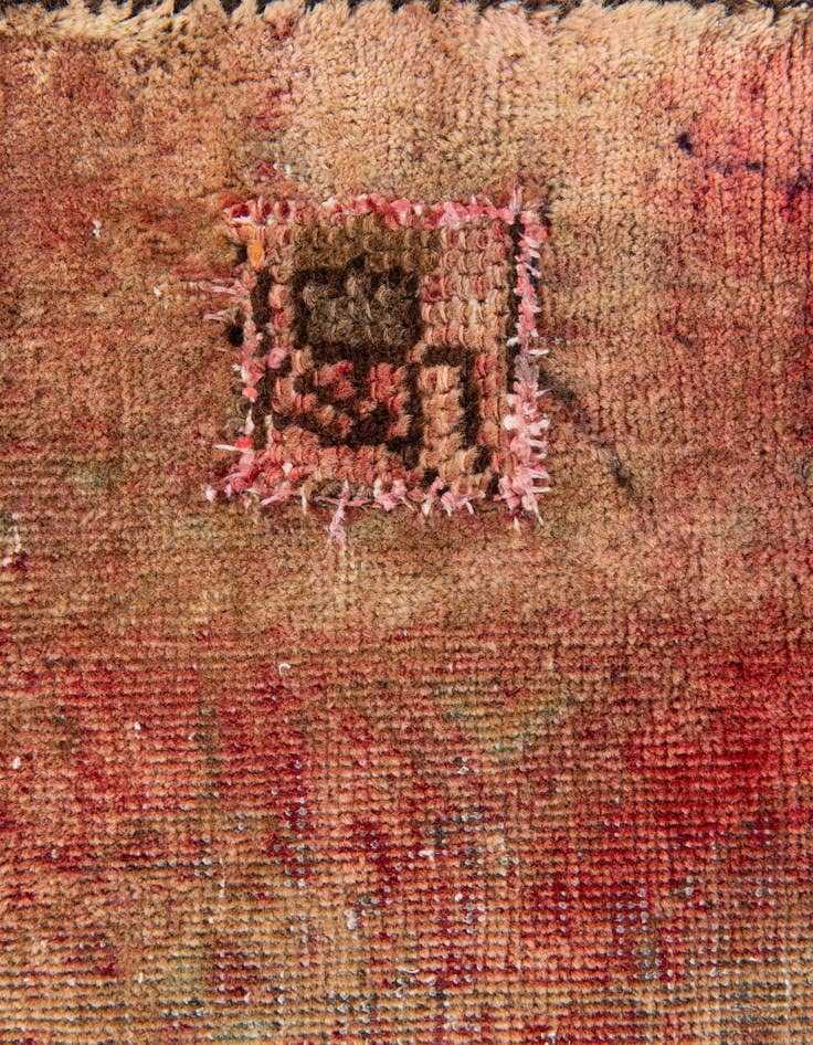 Detail image of  2' 9 x 4' 10  Hand Knotted Ultra Vintage Persian Wool Rug