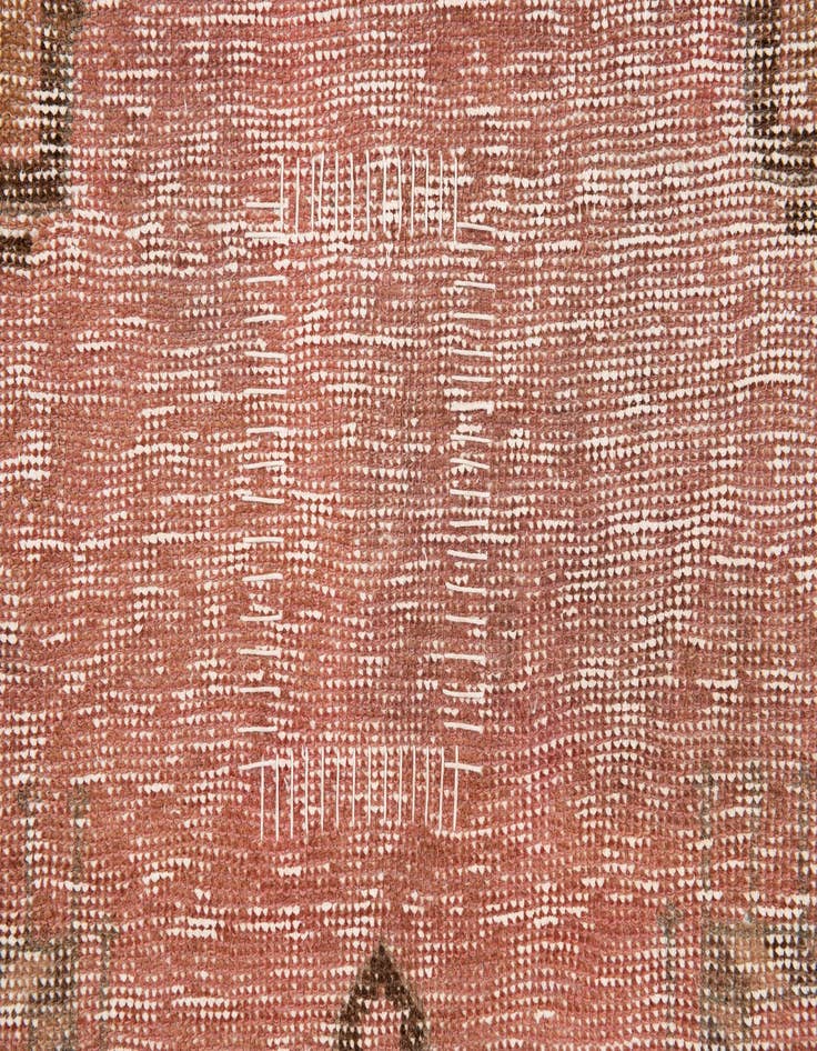 Detail image of  5' 5 x 9' 7  Hand Knotted Ultra Vintage Persian Wool Rug