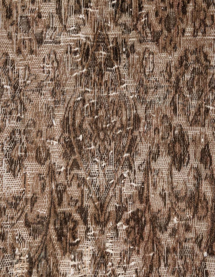 Detail image of  6' 3 x 10'  Hand Knotted Ultra Vintage Persian Wool Rug