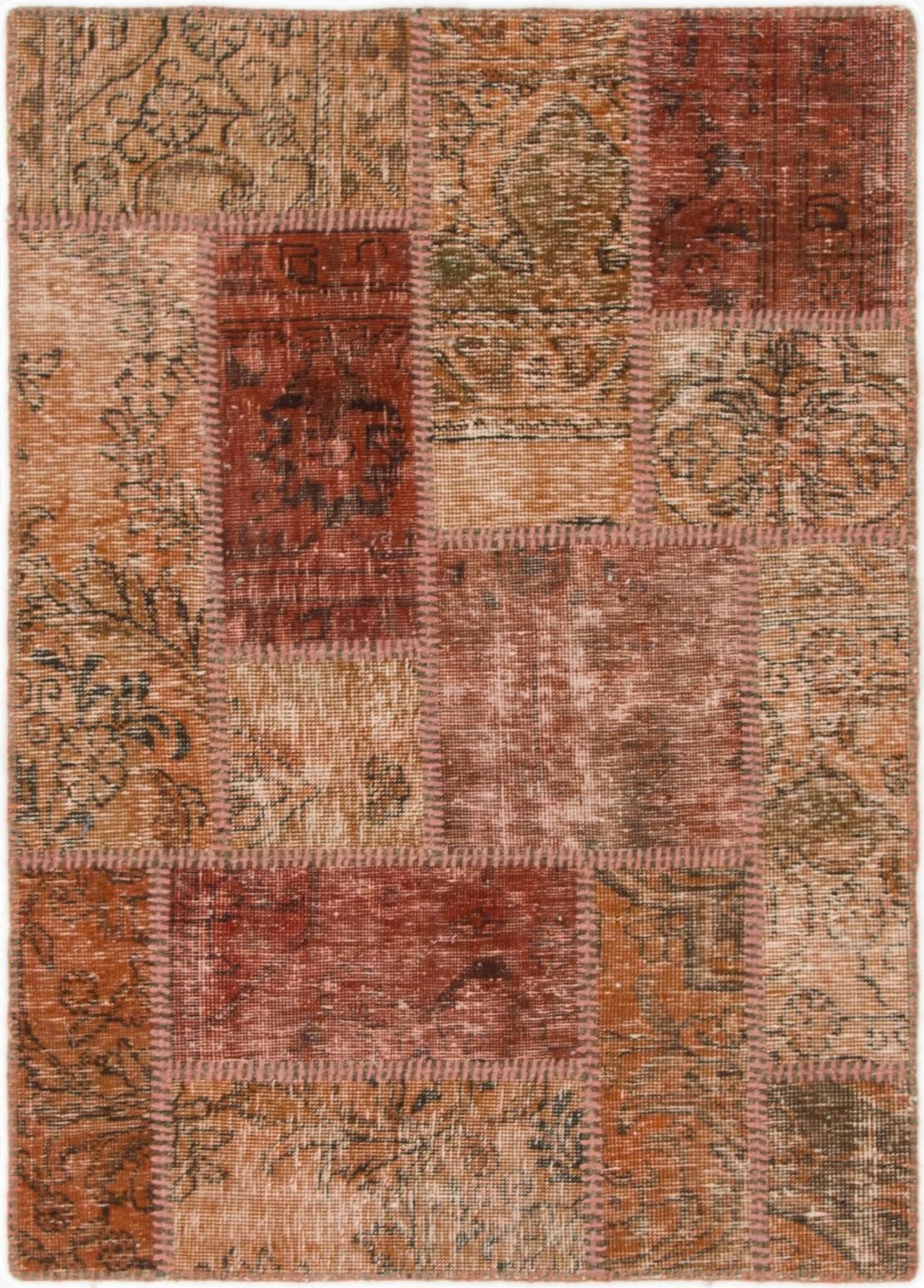  2' 10 x 4'  Hand Knotted Ultra Vintage Persian Wool Rug