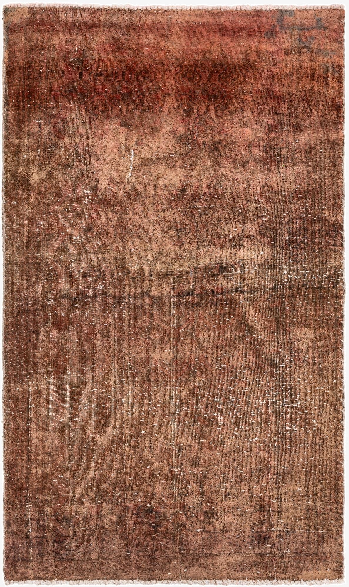  3' x 5' 4  Hand Knotted Ultra Vintage Persian Wool Rug