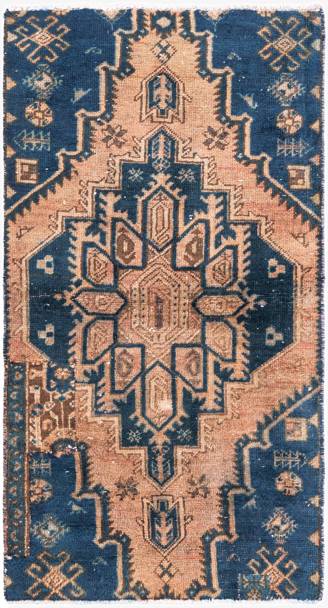  2' 5 x 4' 5  Hand Knotted Ultra Vintage Persian Wool Rug