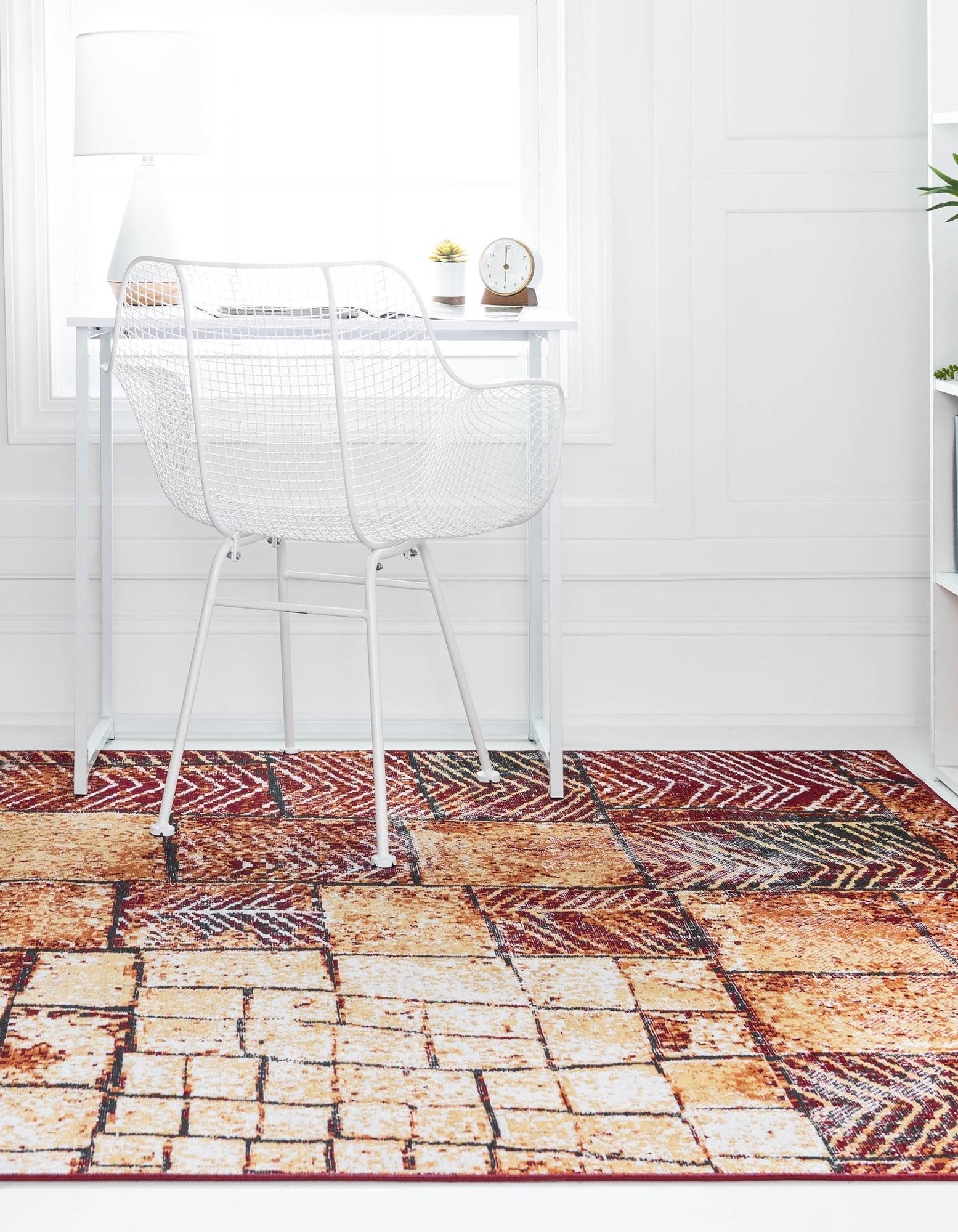 Rust Red 9' x 12' Valencia Rug | Rugs.com