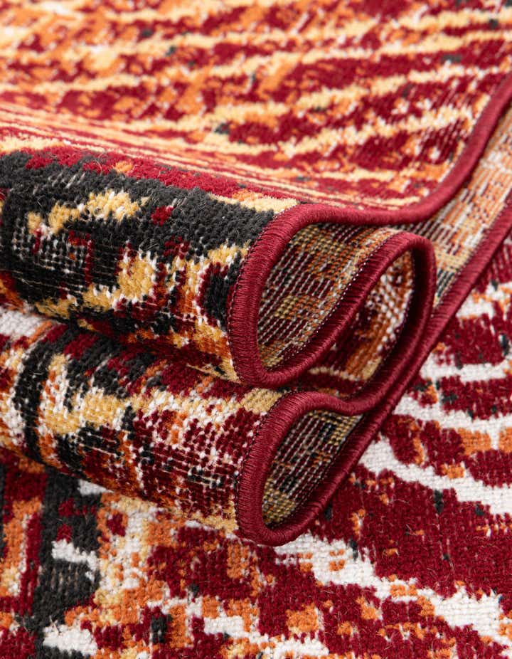 Rust Red 5' 3 x 8' Valencia Rug | Rugs.com