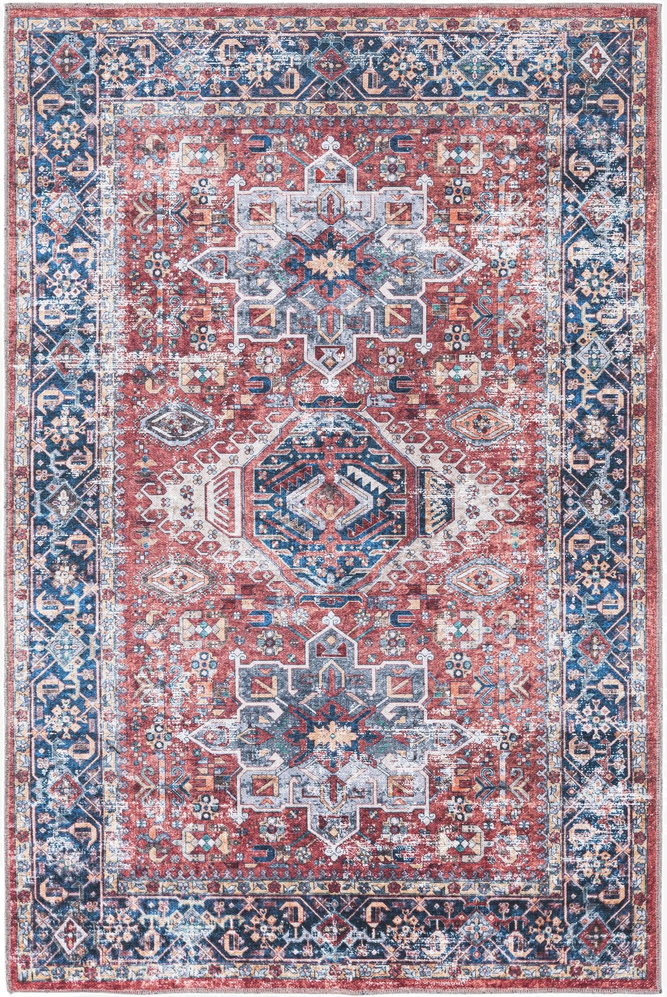  4' x 6'  Washable Yara Rug
