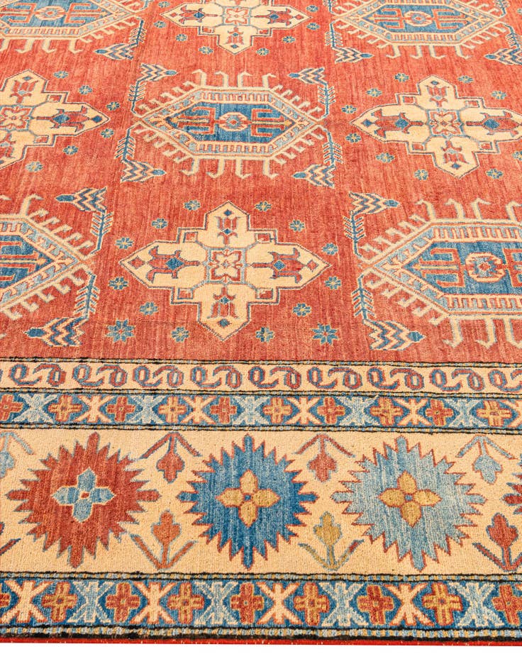 Detail image of  9' x 12' 2  Hand Knotted Ziegler Wool Rug