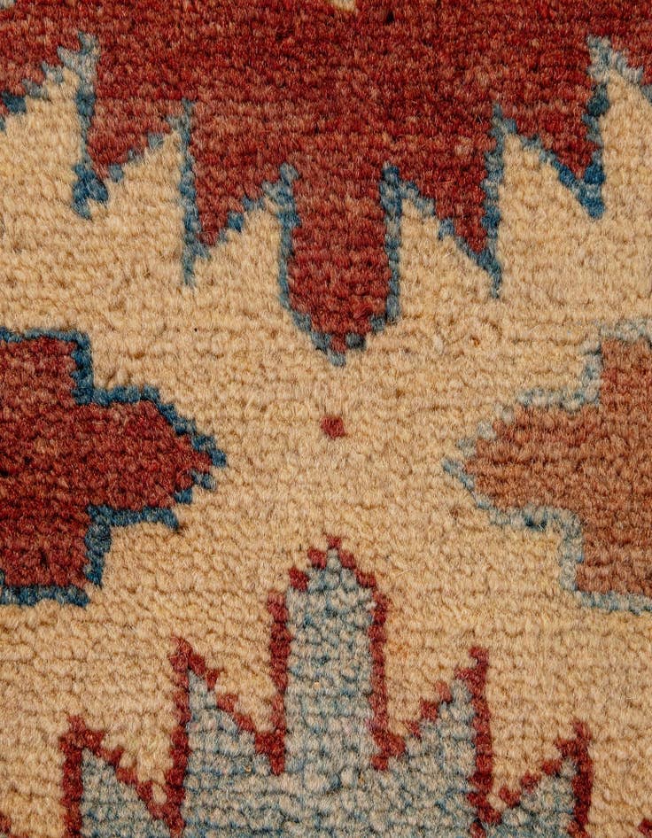 Detail image of  9' x 12' 2  Hand Knotted Ziegler Wool Rug