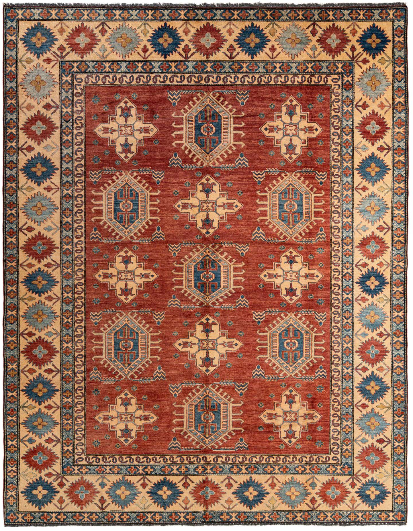 Primary image  9' x 12' 2  Hand Knotted Ziegler Wool Rug
