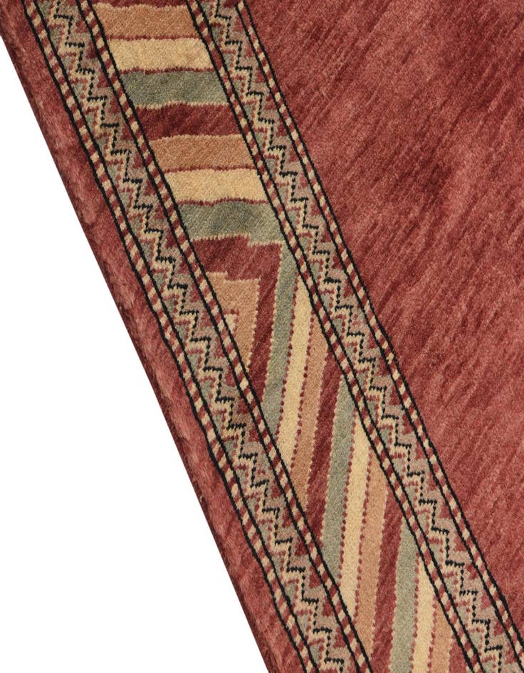 Detail image of  3' 2 x 5'  Hand Knotted Ziegler Oriental Wool Rug