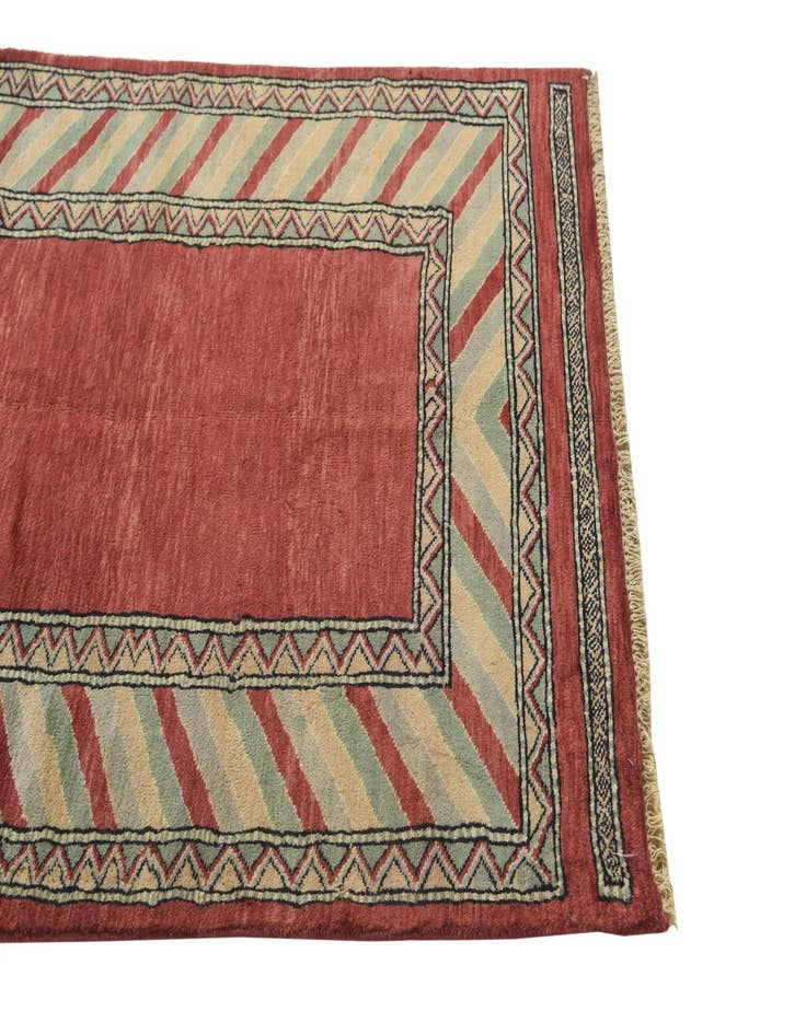 Detail image of  3' 1 x 5'  Hand Knotted Ziegler Oriental Wool Rug