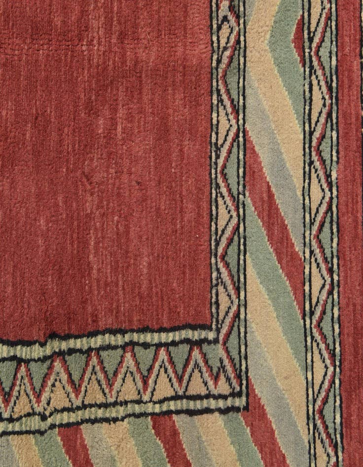 Detail image of  3' 1 x 5'  Hand Knotted Ziegler Oriental Wool Rug