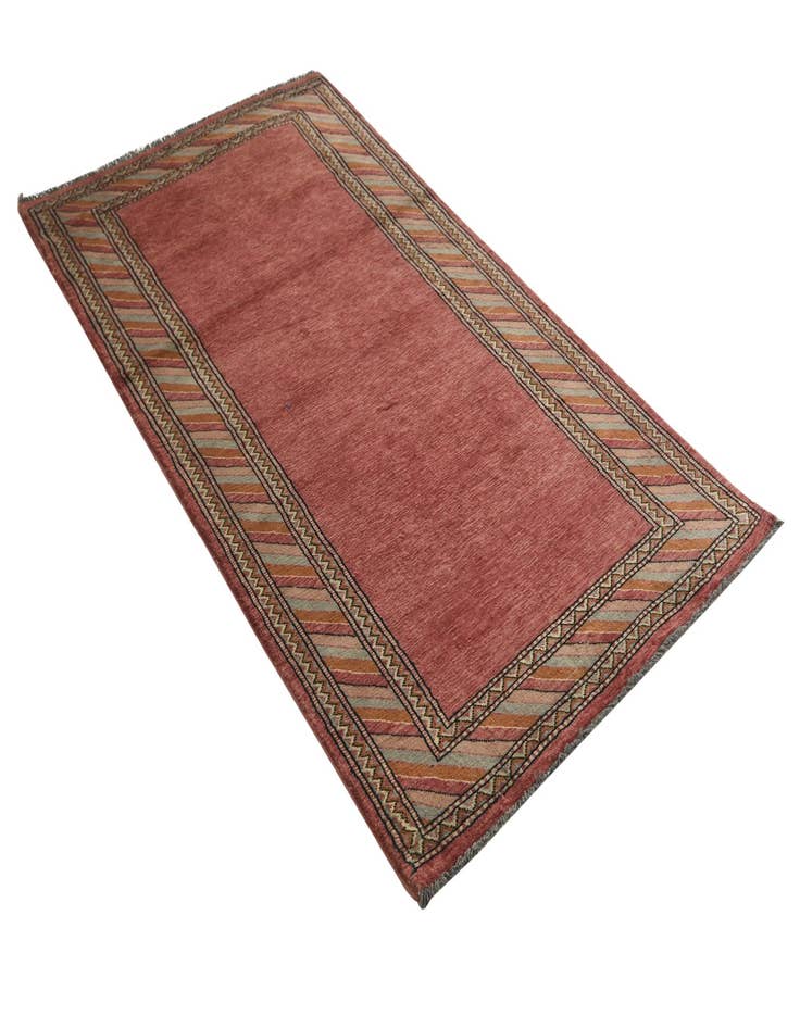 Detail image of  3' 2 x 5' 6  Hand Knotted Ziegler Oriental Wool Rug