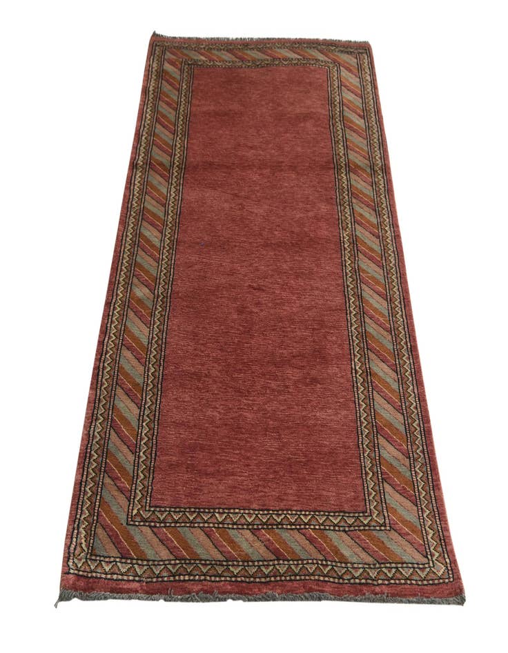 Detail image of  3' 2 x 5' 6  Hand Knotted Ziegler Oriental Wool Rug