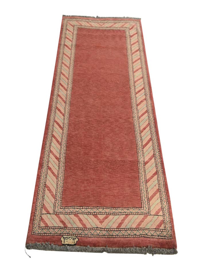 Detail image of  3' 1 x 5' 5  Hand Knotted Ziegler Oriental Wool Rug