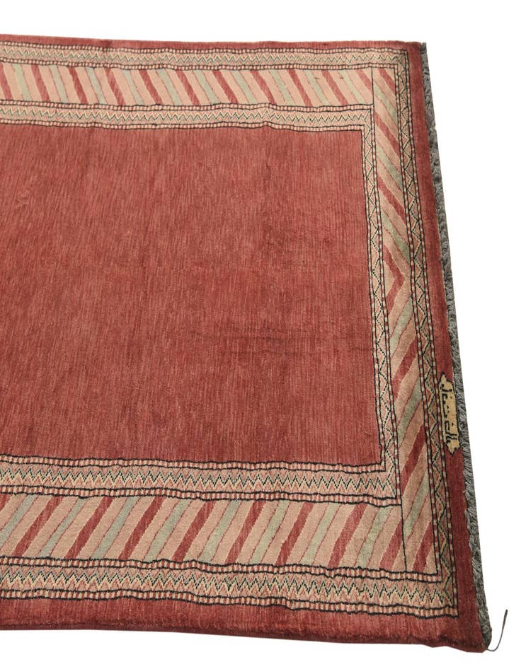 Detail image of  3' 1 x 5' 5  Hand Knotted Ziegler Oriental Wool Rug