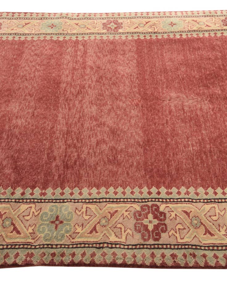 Detail image of  4' 4 x 5' 9  Hand Knotted Ziegler Oriental Wool Rug