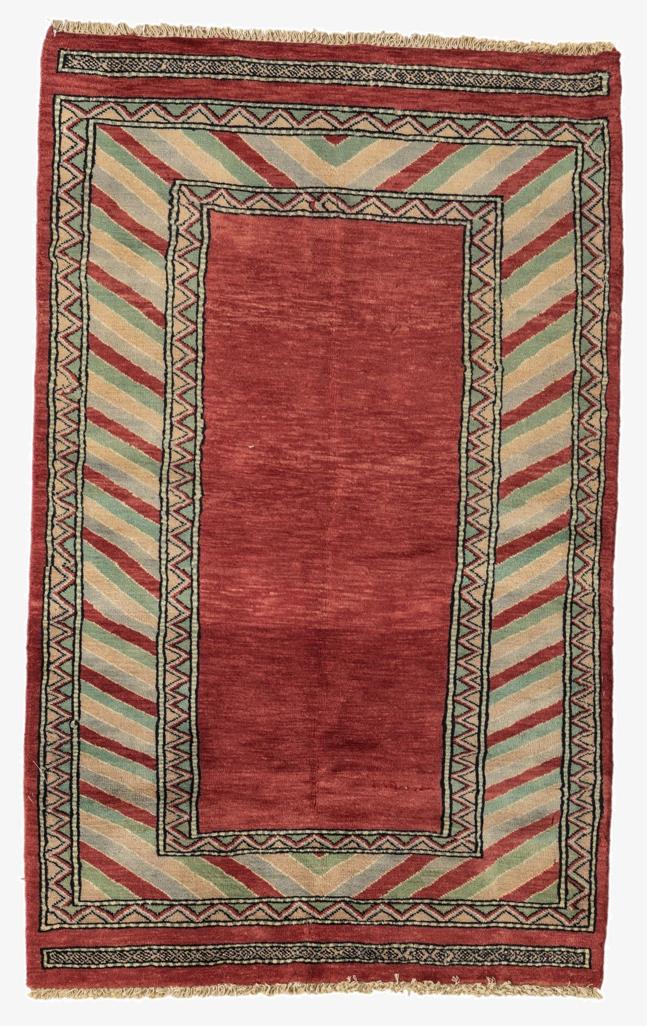  3' 1 x 5'  Hand Knotted Ziegler Oriental Wool Rug