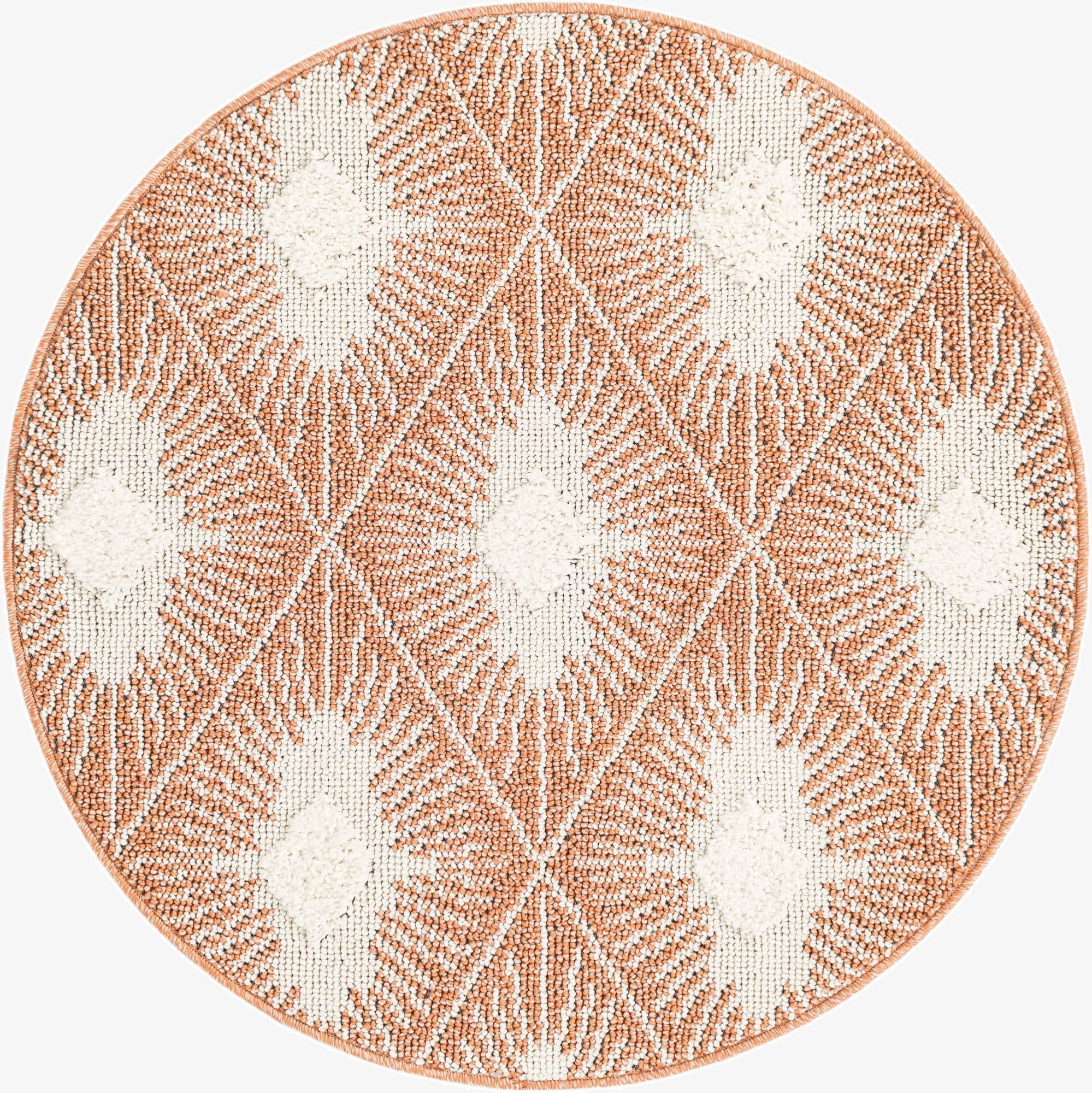  3' 3 x 3' 3 Boho Round Rug