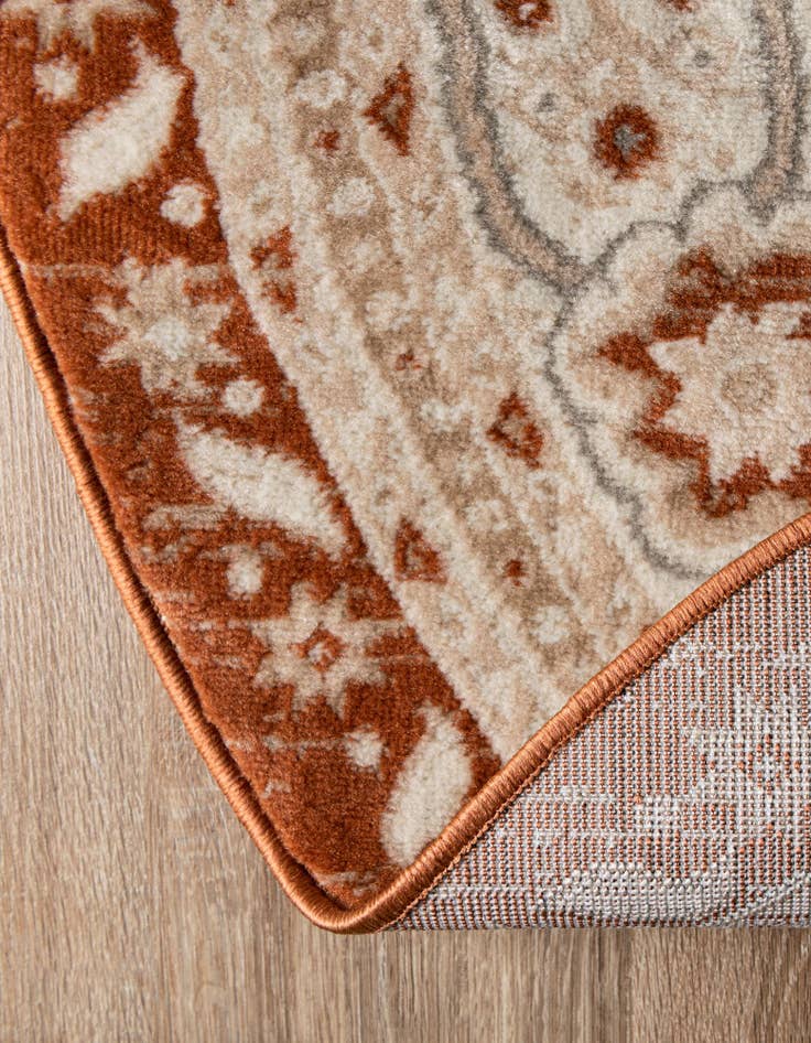 Detail image of  5' 3 x 5' 3 Charlotte Round Rug