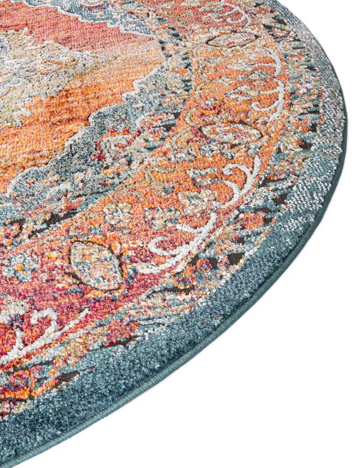 Detail image of  6' x 6' Isabella Round Rug