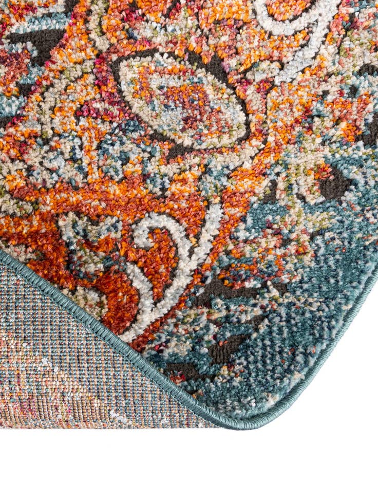 Detail image of  6' x 6' Isabella Round Rug