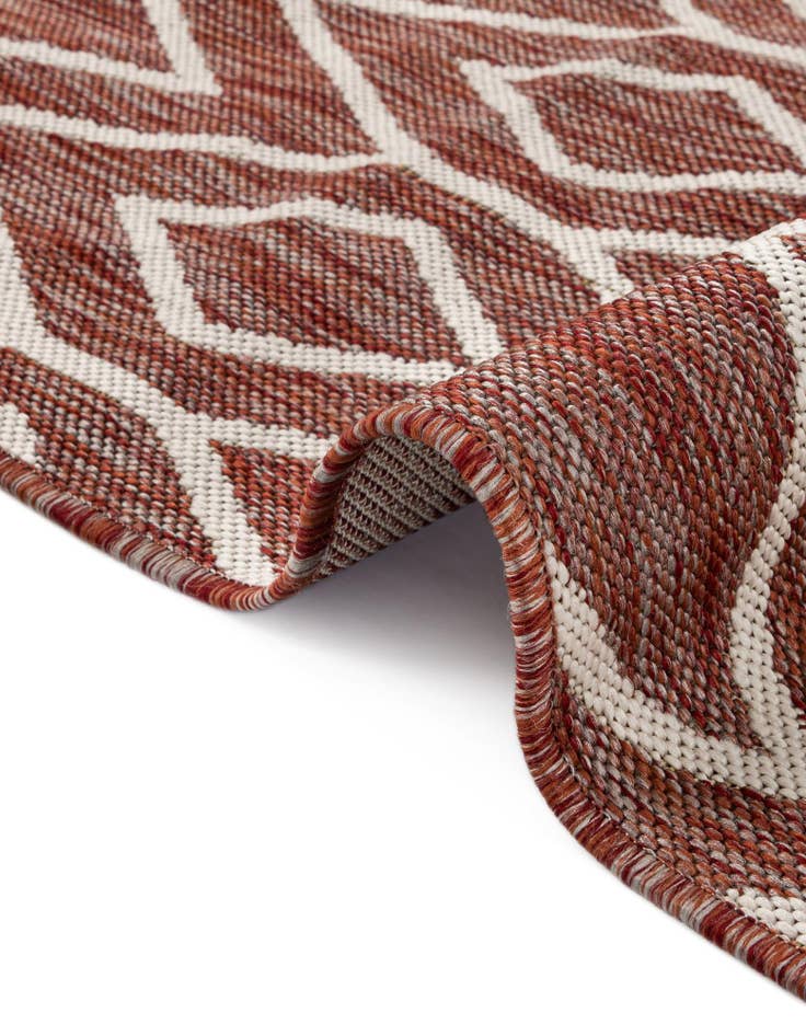 Detail image of  4' x 4'  Washable Jill Zarin Turks and Caicos Indoor / Outdoor Round Rug