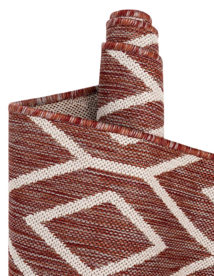 Detail image of  4' x 4'  Washable Jill Zarin Turks and Caicos Indoor / Outdoor Round Rug