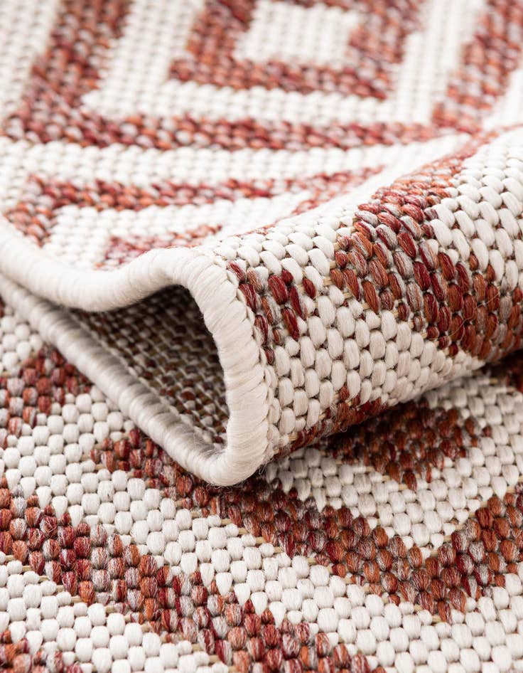 Detail image of  6' 7 x 6' 7  Washable Jill Zarin Costa Rica Indoor / Outdoor Round Rug