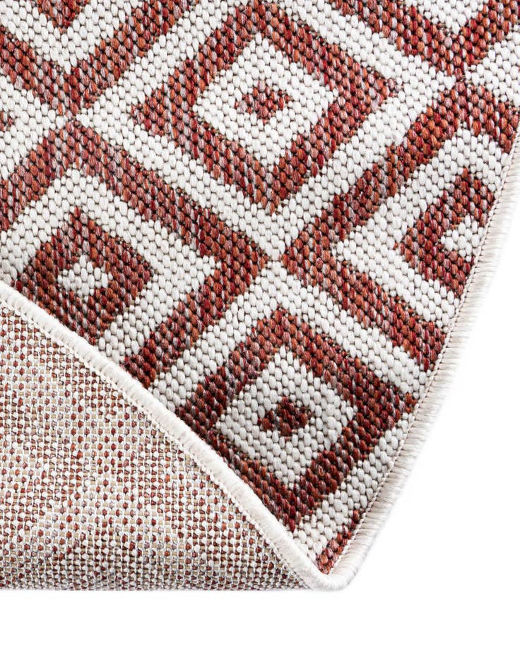 Detail image of  6' 7 x 6' 7  Washable Jill Zarin Costa Rica Indoor / Outdoor Round Rug
