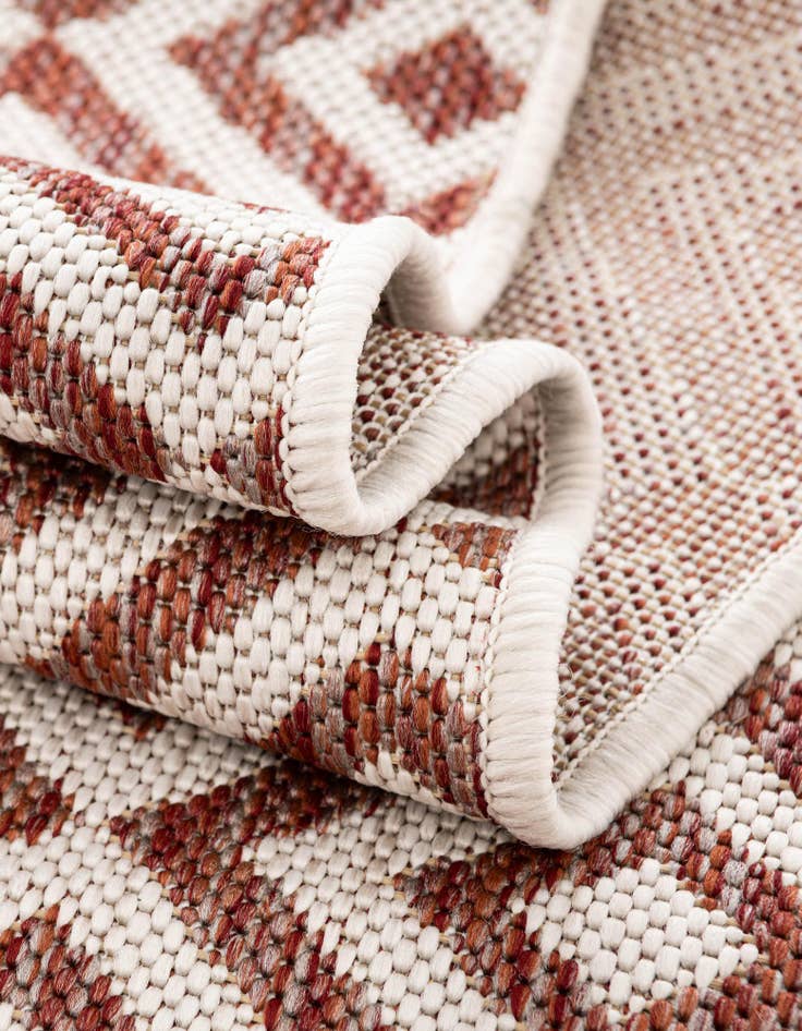 Detail image of  6' 7 x 6' 7  Washable Jill Zarin Costa Rica Indoor / Outdoor Round Rug