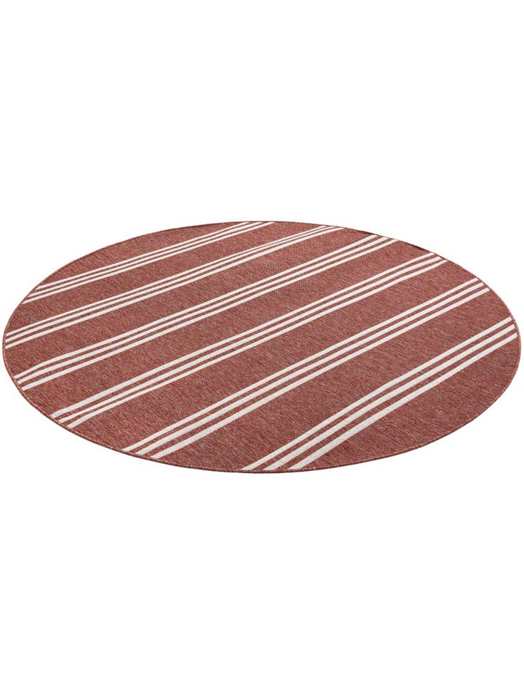 Detail image of  7' x 7'  Washable Jill Zarin Indoor / Outdoor Round Rug
