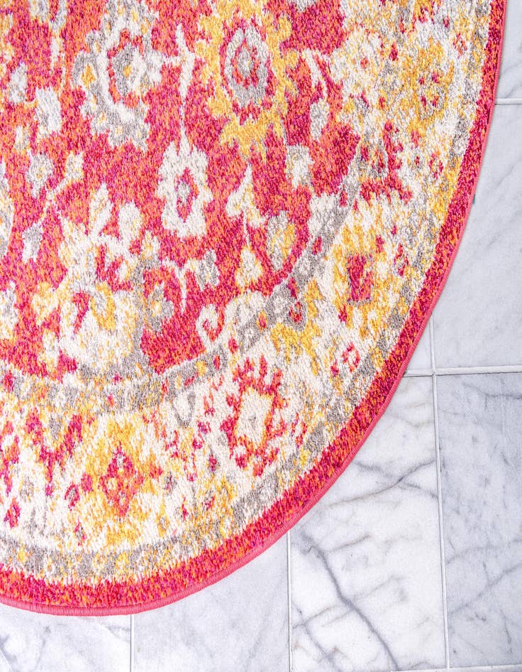 Detail image of  6' x 6' Madeline Round Rug