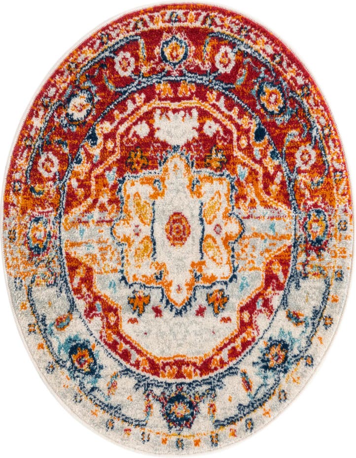  3' x 3' Madeline Vintage Round ...
