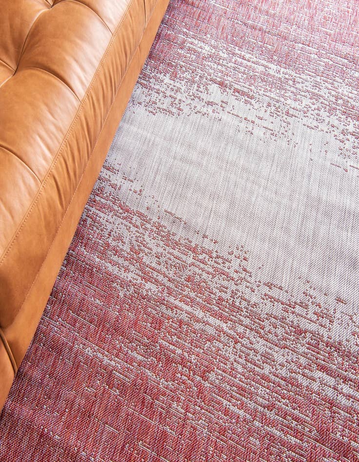 Detail image of  10' 8 x 10' 8  Washable Modern Indoor / Outdoor Round Rug