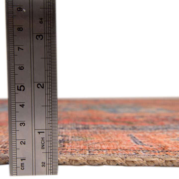 Rust Red 7' 7 x 7' 7 Timeless Round Rug | Rugs.com