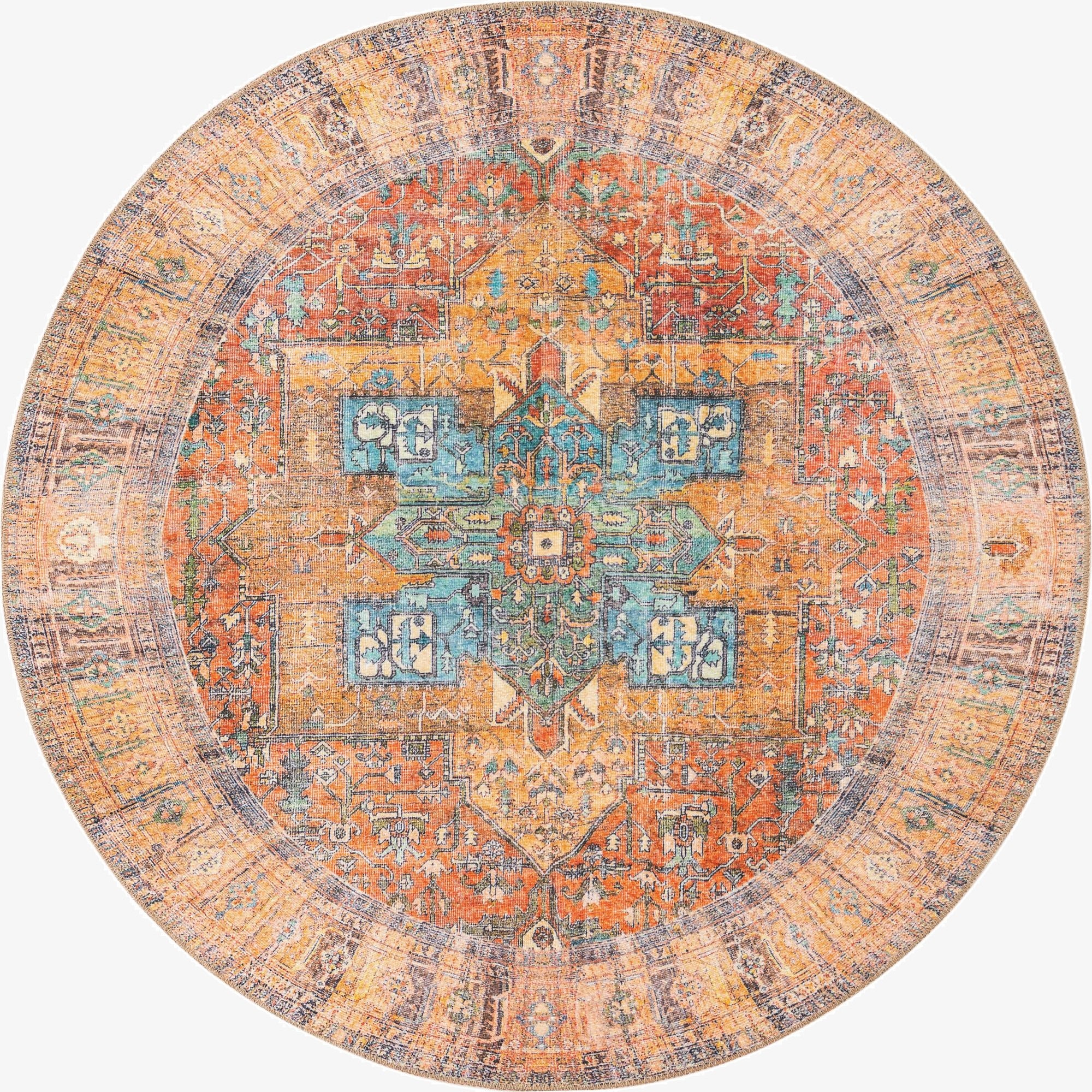  5' x 5' Timeless Round Rug