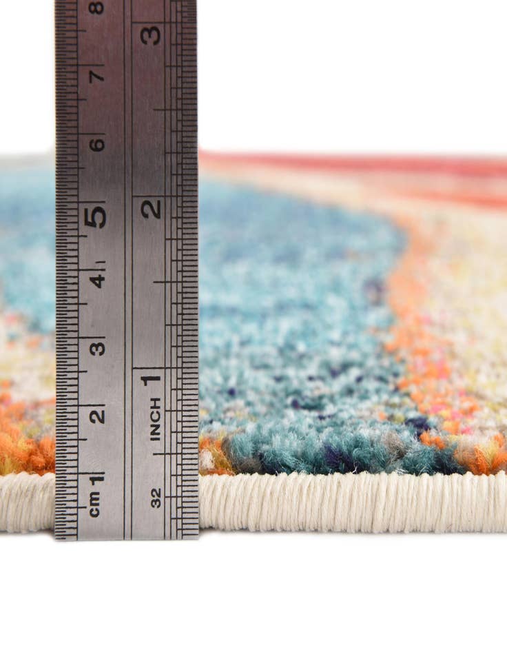 Detail image of 2' 2 x 6' 7 Washable Amalfi Runner Rug