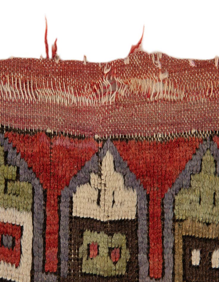 Detail image of  4' 2 x 9' 11  Hand Knotted Anatolian Wool Runner Rug