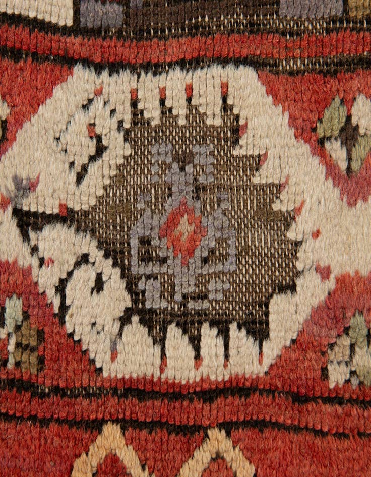 Detail image of  4' 2 x 9' 11  Hand Knotted Anatolian Wool Runner Rug