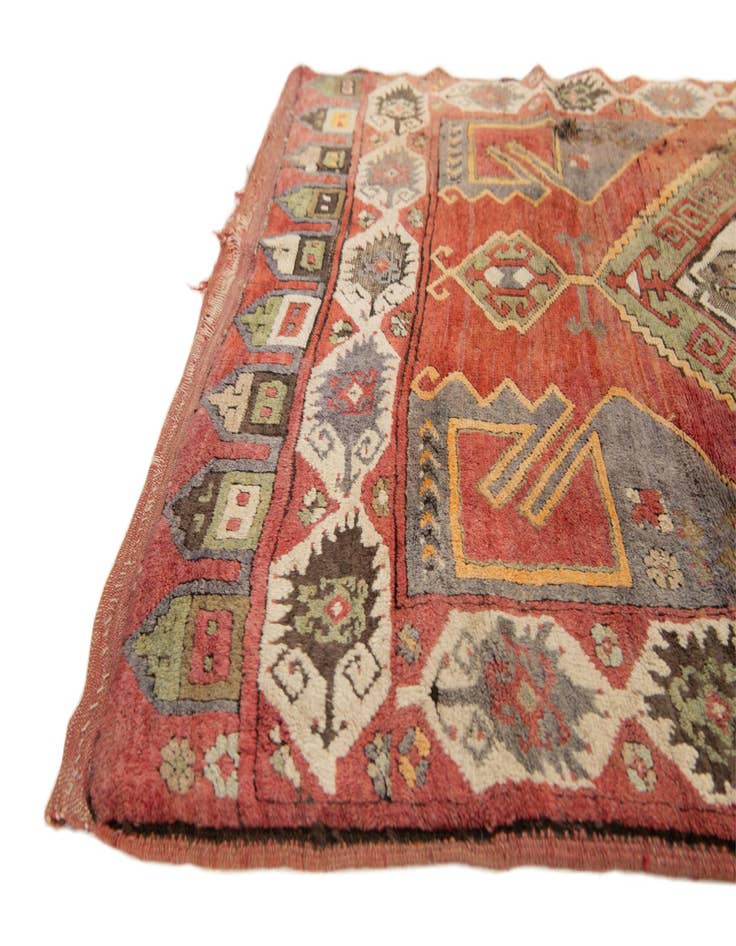 Detail image of  4' 2 x 9' 11  Hand Knotted Anatolian Wool Runner Rug