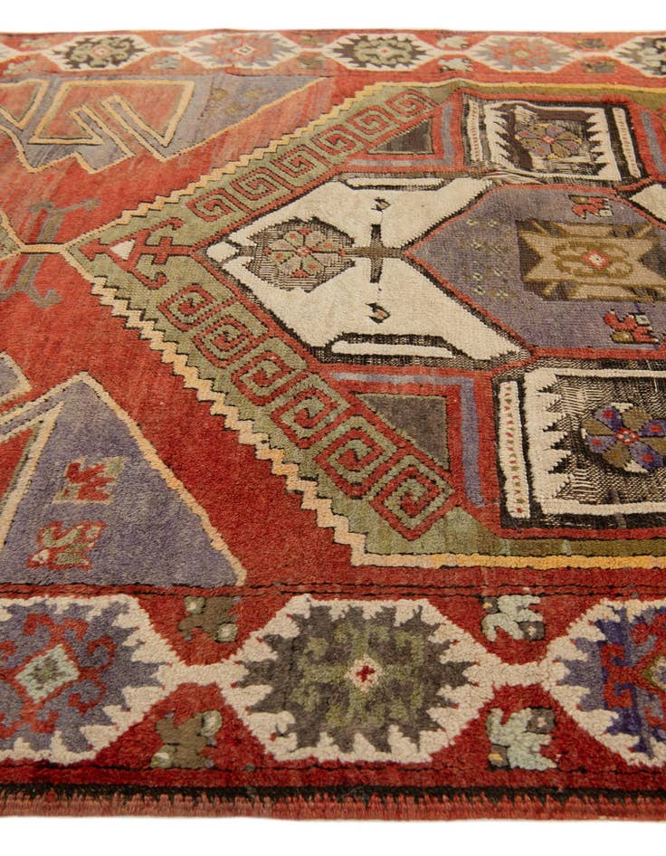 Detail image of  4' 2 x 9' 11  Hand Knotted Anatolian Wool Runner Rug
