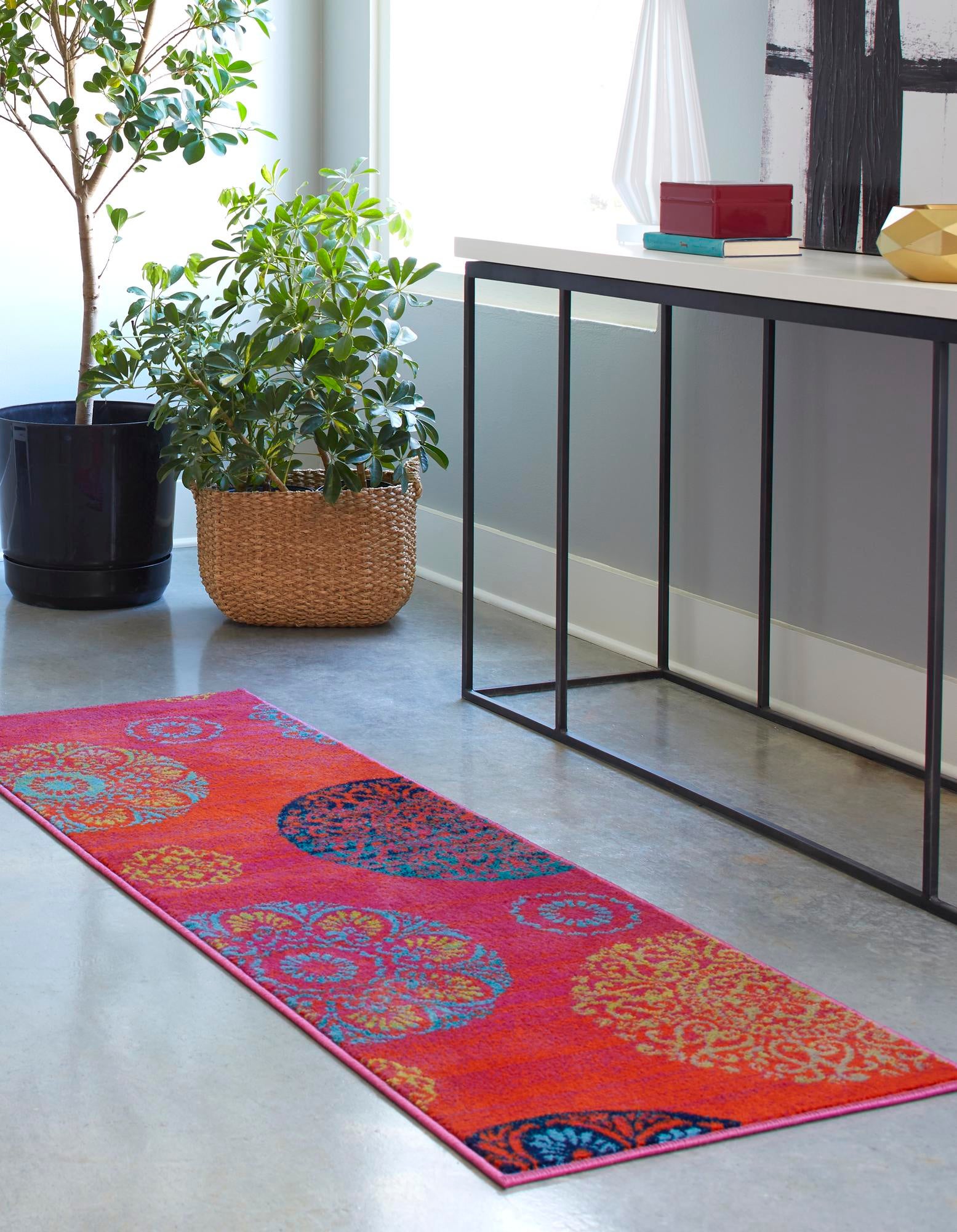 Rust Red 2' x 6' Azalea Runner Rug | Rugs.com