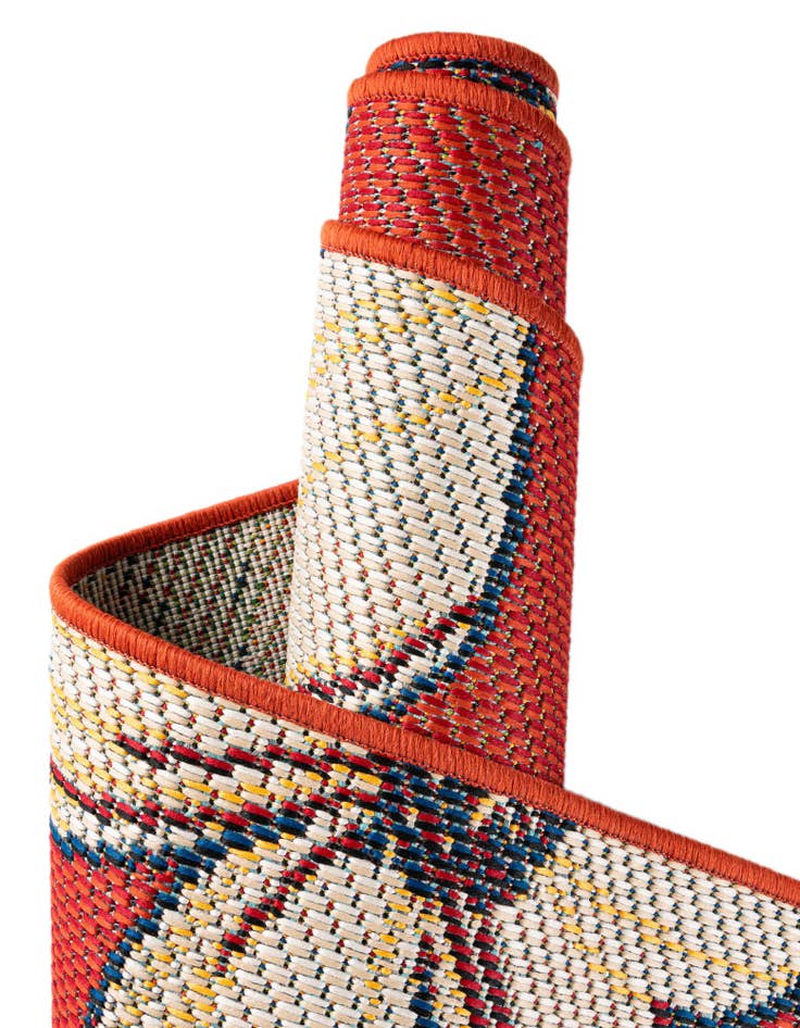 Detail image of  2' x 8'  Washable Baja Indoor / Outdoor Runner Rug