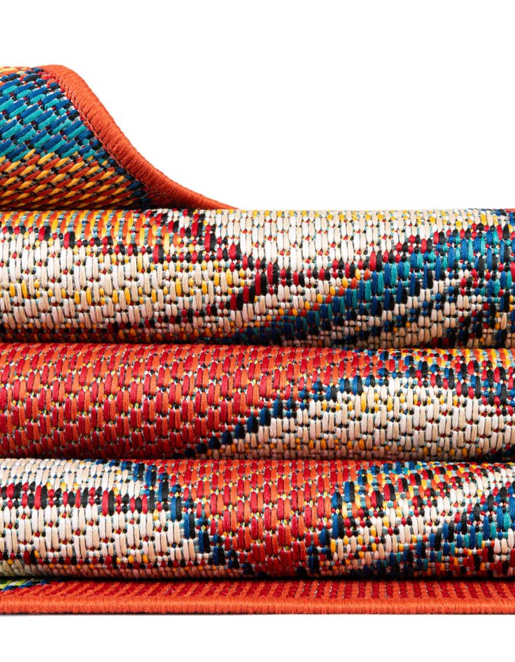 Detail image of  2' x 8'  Washable Baja Indoor / Outdoor Runner Rug