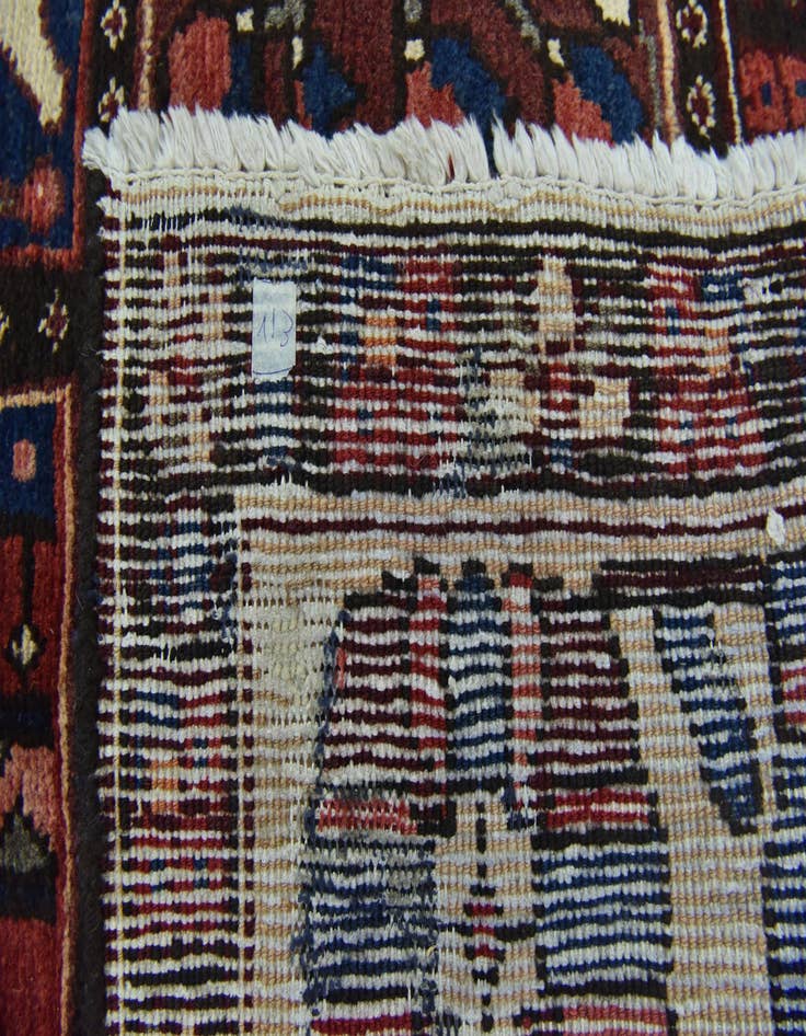 Detail image of  5' 3 x 9' 10  Hand Knotted Bakhtiar Persian Wool Runner Rug