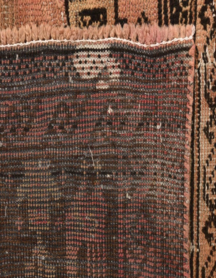 Detail image of  4' 6 x 9' 2  Hand Knotted Balouch Persian Wool Runner Rug